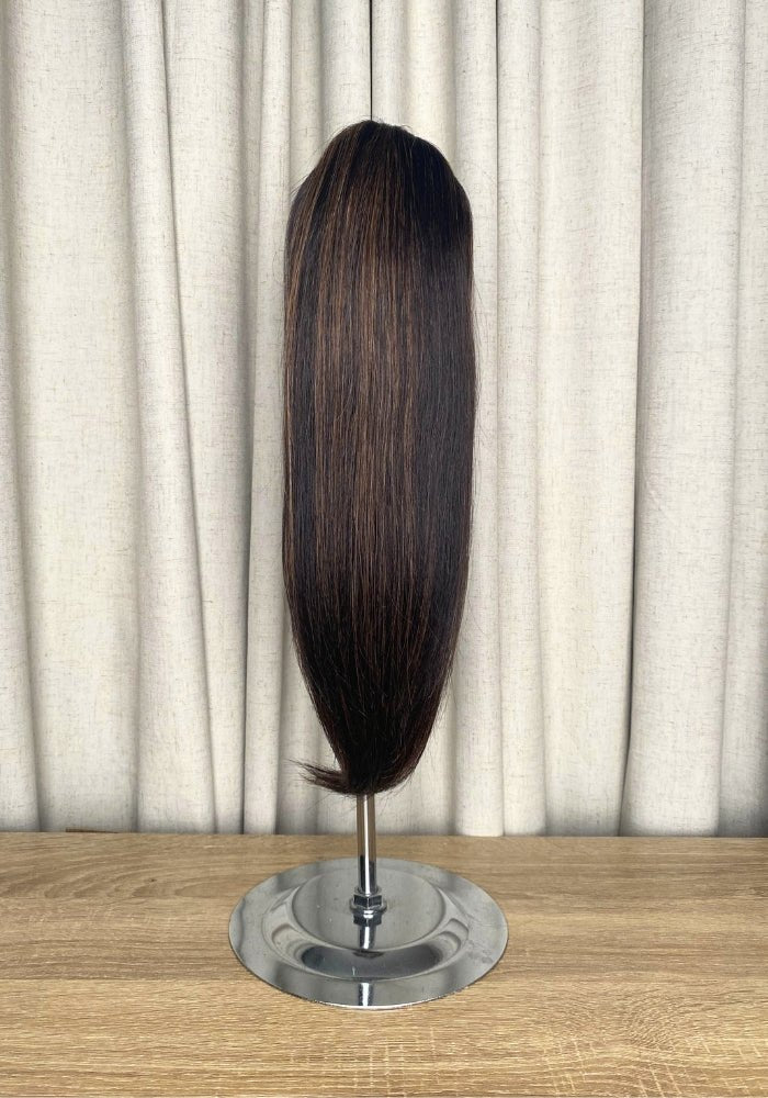 Straight 14inches| Human Hair Drawstring Ponytail