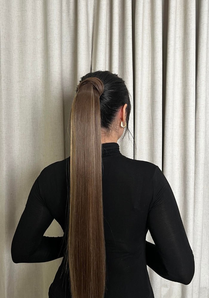 Straight Wrap Ponytail Extension 24inches