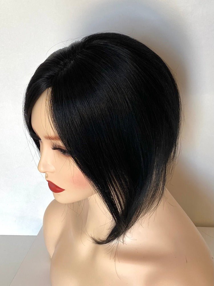 Top Elite Topper (Medium) 10inches| 100% Human Hair | Mono-Top