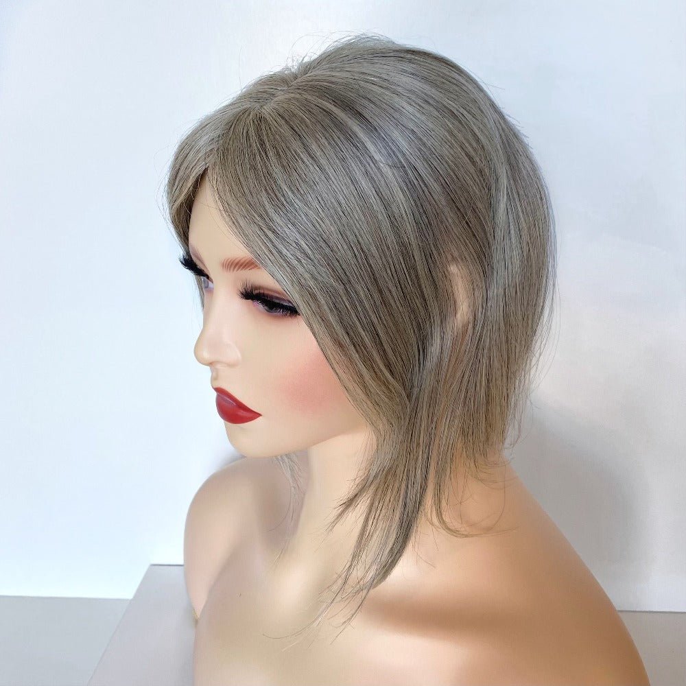 Top Elite Topper (Medium) 10inches| 100% Human Hair | Mono-Top