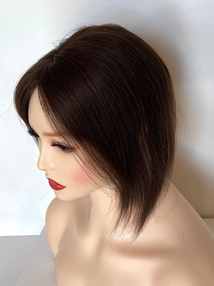 Top Elite Topper (Medium) 10inches| 100% Human Hair | Mono-Top