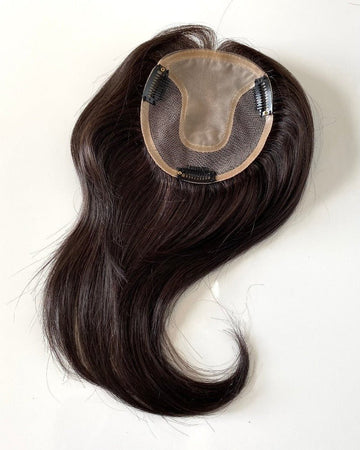 Top Elite Topper (Medium) 10inches| 100% Human Hair | Mono-Top