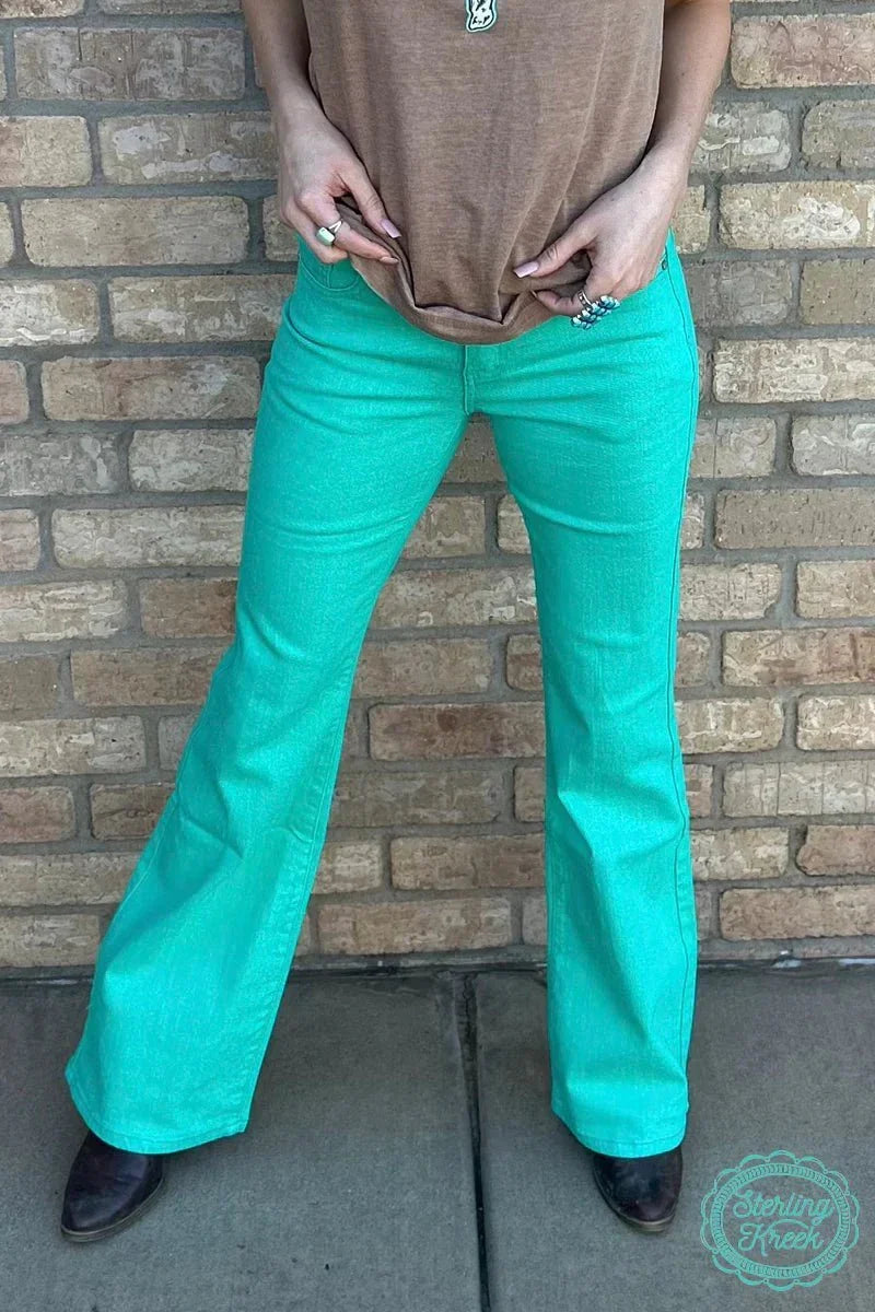 Walking West Denim Turquoise LONG*