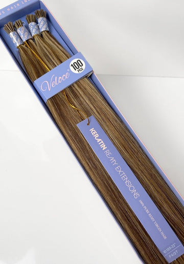 Veloce | Remy Human Hair I-Tips Extensions 22inches