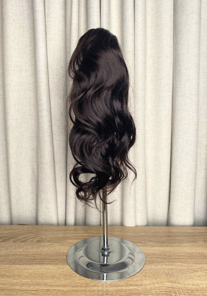 Wavy 14inches| Human Hair Drawstring Ponytail