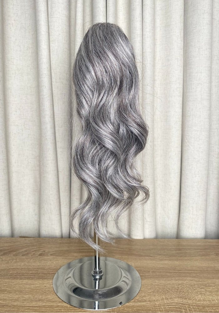 Wavy 14inches| Human Hair Drawstring Ponytail