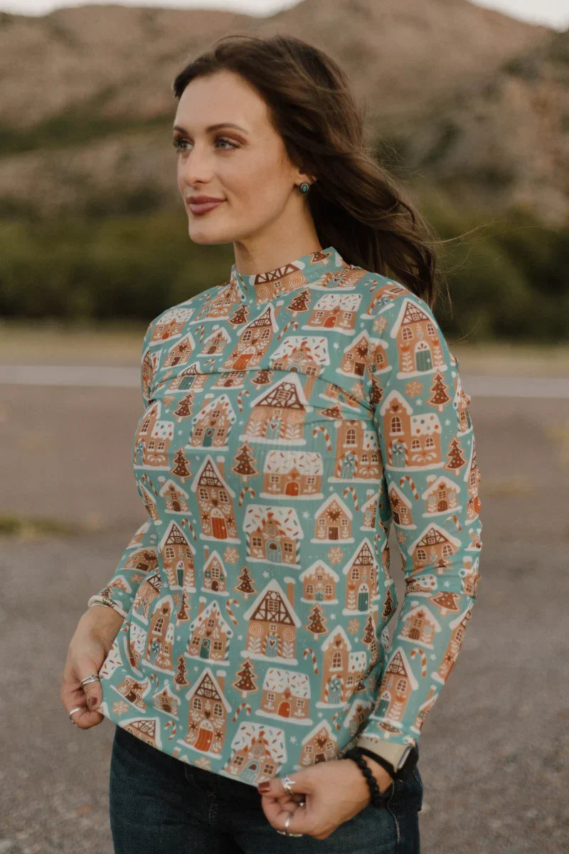 Wrangler's Wonderland Mesh Top*